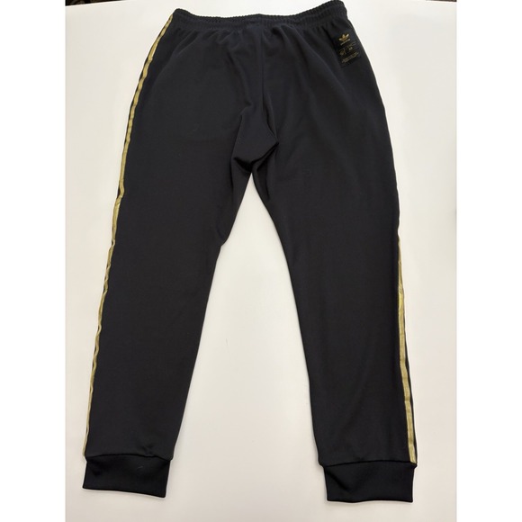 Adidas Superstar Men's XL 50th Anniversary Track Suit Black & Gold SS/2020 - Picture 7 of 9